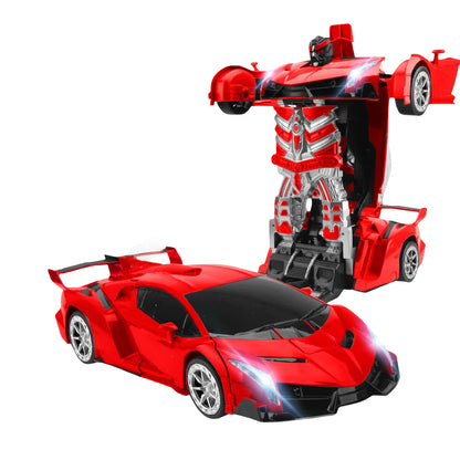 Remote Control Car Transforming Robot Gesture Toy