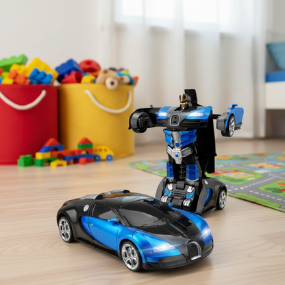 Remote Control Car Transforming Robot Gesture Toy