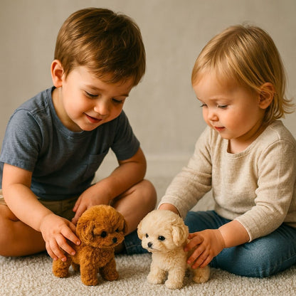 Realistic Interactive Toy Dog Barks Walks and Responds Touch - Image 3