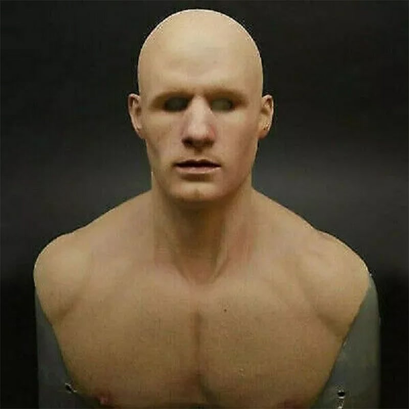 Realistic Latex Face Mask Costume Party or Theatrical Use - Image 61