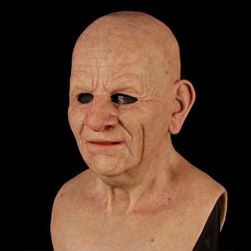 Realistic Latex Face Mask Costume Party or Theatrical Use - Image 9