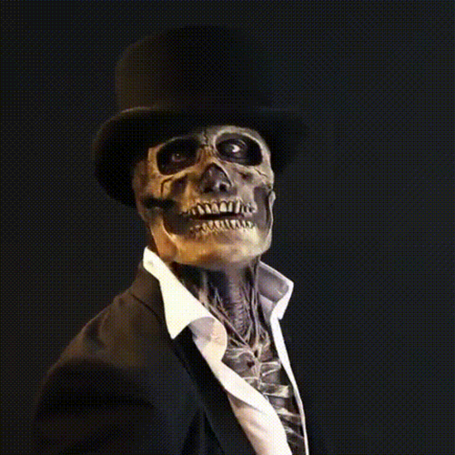 Realistic Skull Mask Halloween Mask Costume Mask - Image 1