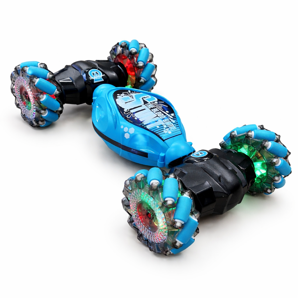 Remote Control Stunt Car LED Lights and Adults - Image 5