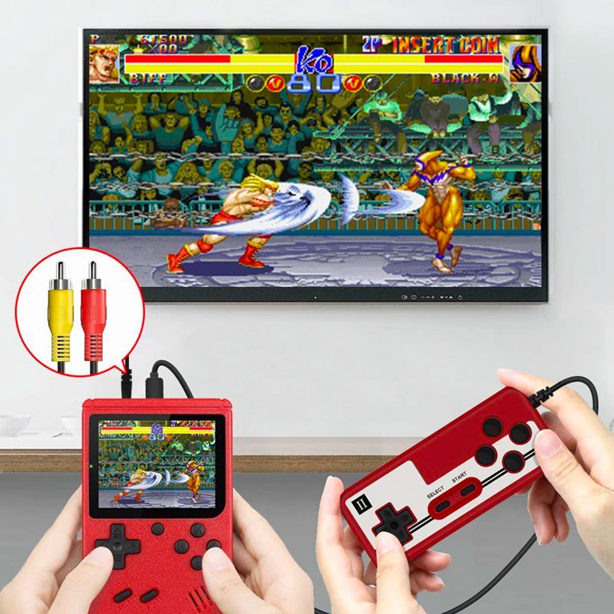 Retro Gaming Console Classic Game Console Handheld Portable - Image 3