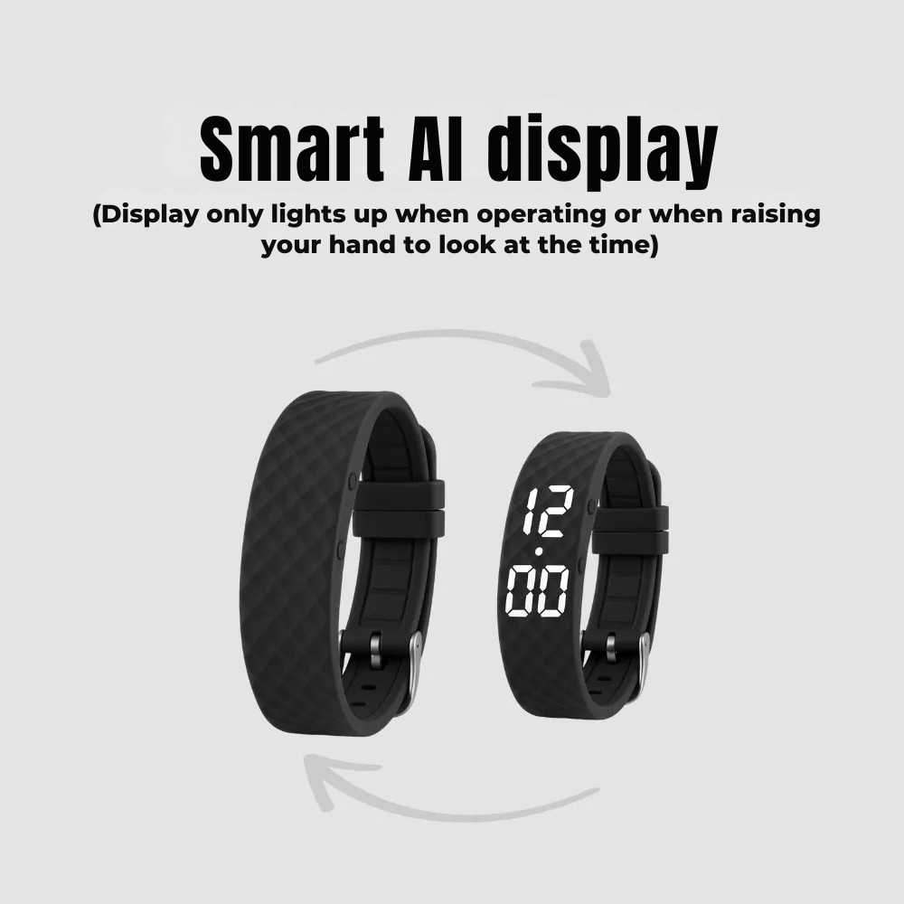 Silent Wake-Up Alarm Bracelet Adjustable Intensity Gentle Rising - Image 2