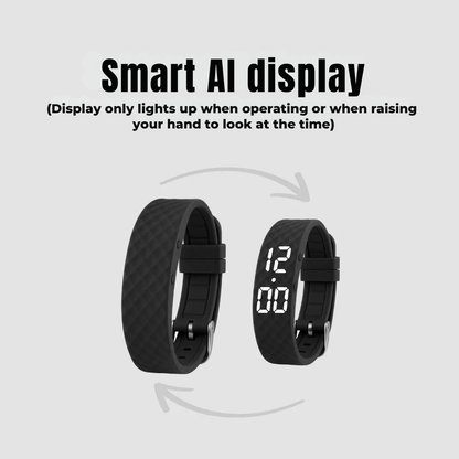 Silent Wake-Up Alarm Bracelet Adjustable Intensity Gentle Rising - Image 2
