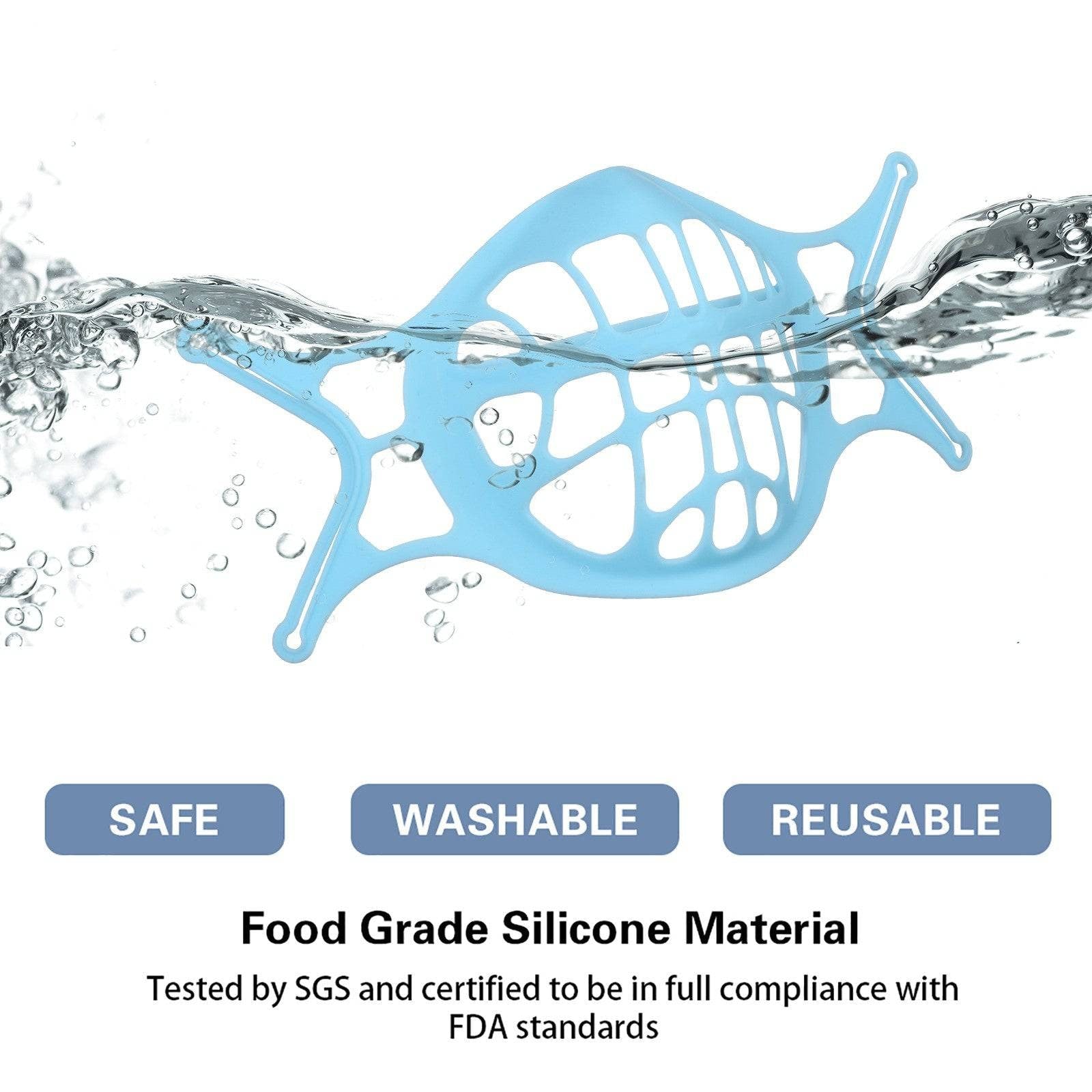 Silicone 3D Mask Bracket Comfort and Breathability Masks - Image 8