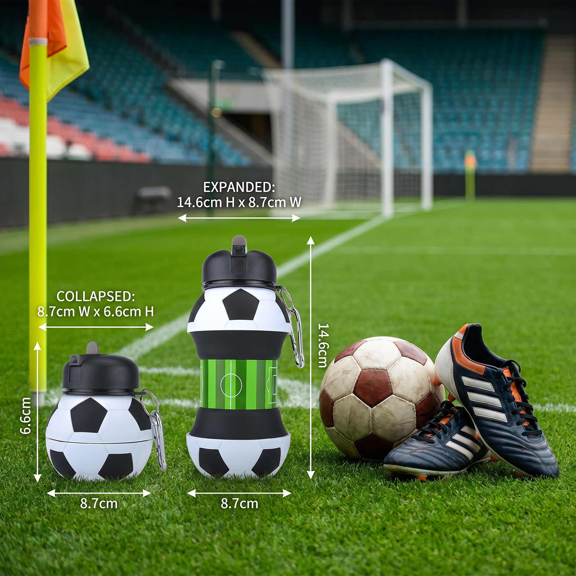 Silicone Water Bottle Kids Water Bottle Foldable Water Bottle - Image 6