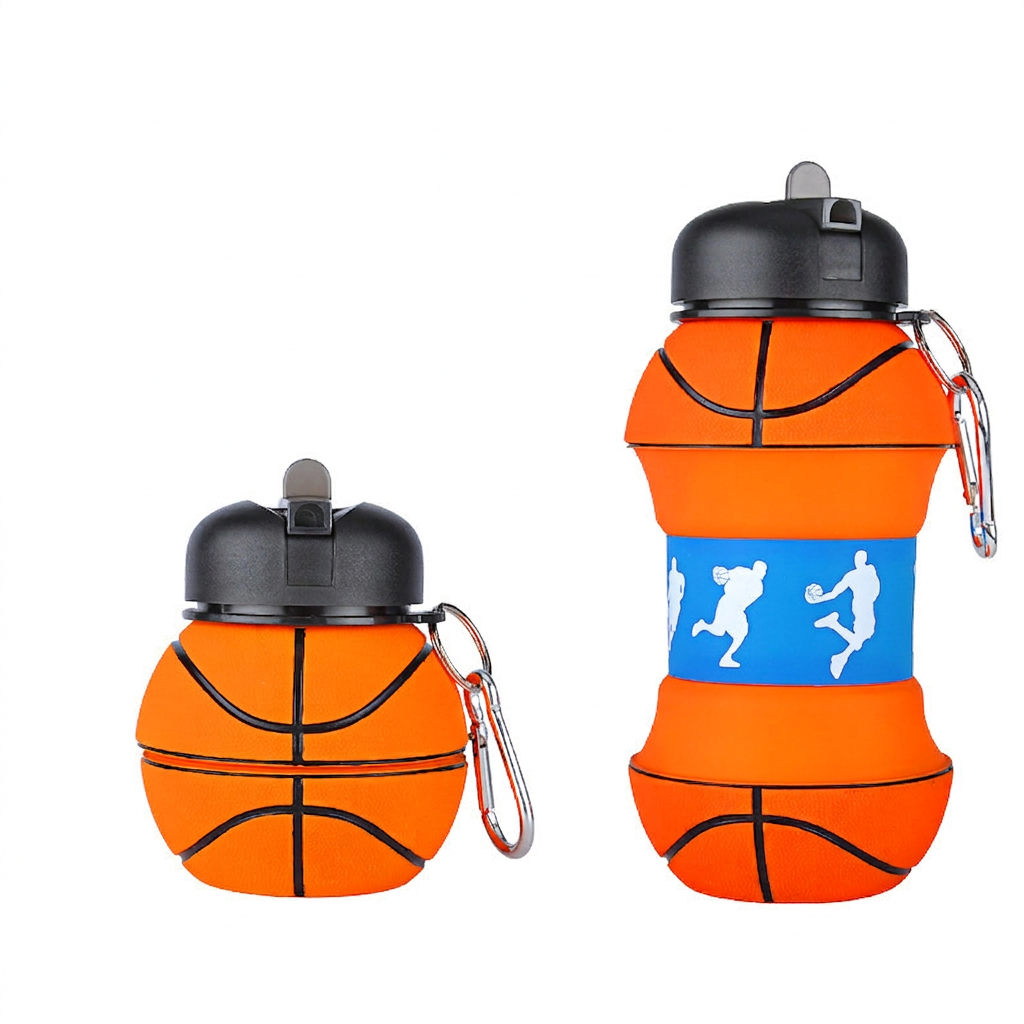 Silicone Water Bottle Kids Water Bottle Foldable Water Bottle - Image 7