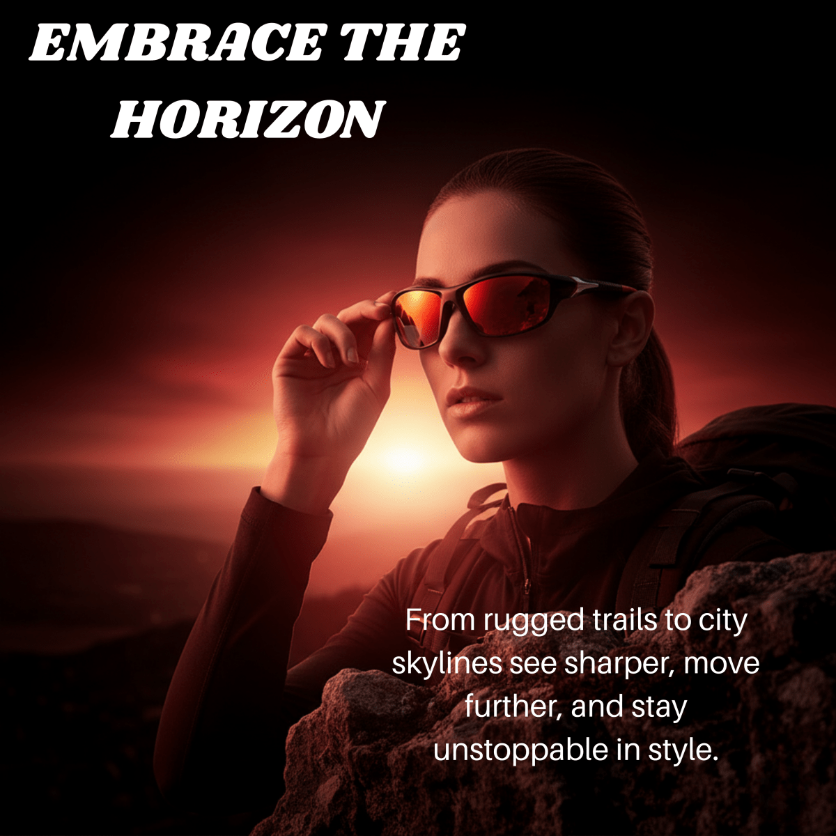 Sport Sunglasses Polarized Lenses & Uv400 Protection - Image 4