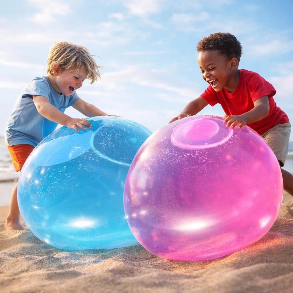 Summer Inflatable Play Ball Bounce Exercise Game – Slumberkiddies