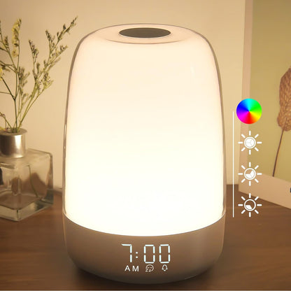 Sunrise Alarm Clock Dimmable Light and Usb-C Rechargeable Design - Image 1