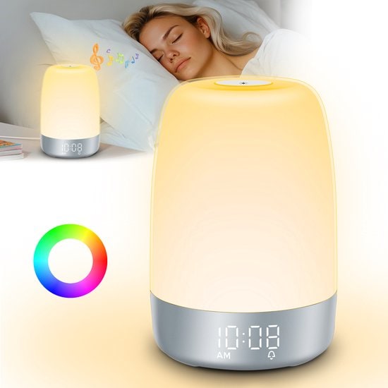 Sunrise Alarm Clock Dimmable Light and Usb-C Rechargeable Design - Image 6