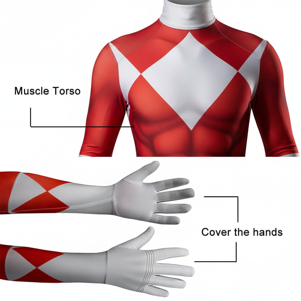 Superhero Costume Kids Superhero Jumpsuit Children's Superhero Outfit Men's - Image 14