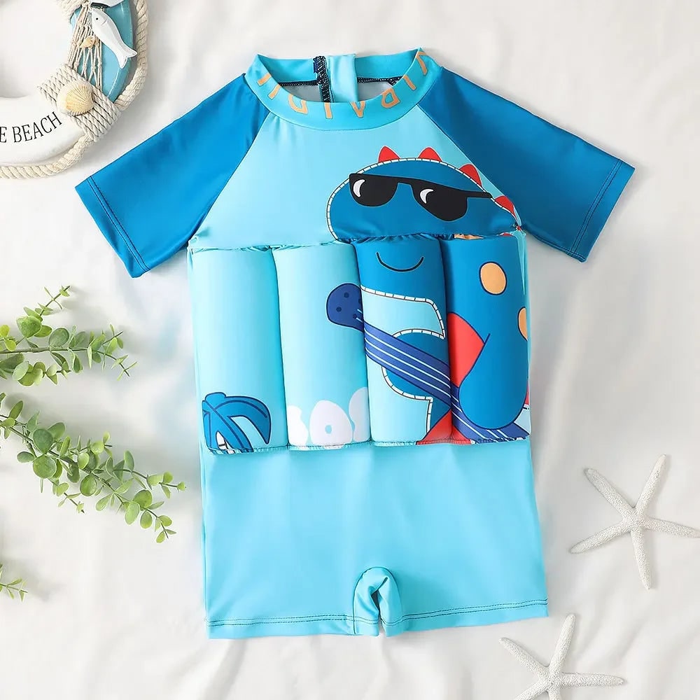 Swimming Float Suit Floatation Swim Suit Children's Swim Float - Image 9