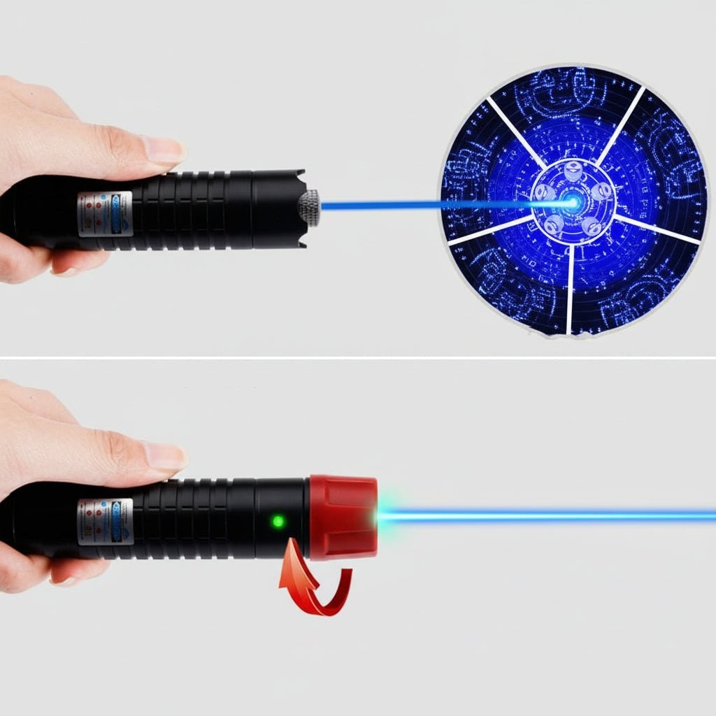 Tactical Laser Torch - Survival Laser Torch - Long-range Laser Light - Image 3