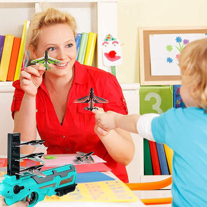 Toy Airplane Shooter Airplane Launching Toy Foam Airplane Shooter - Image 3