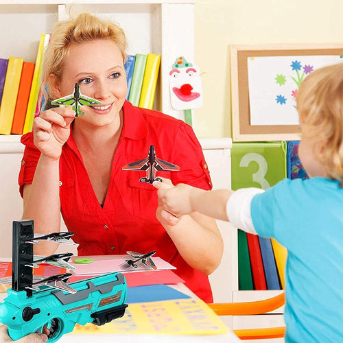 Toy Airplane Shooter Airplane Launching Toy Foam Airplane Shooter - Image 3