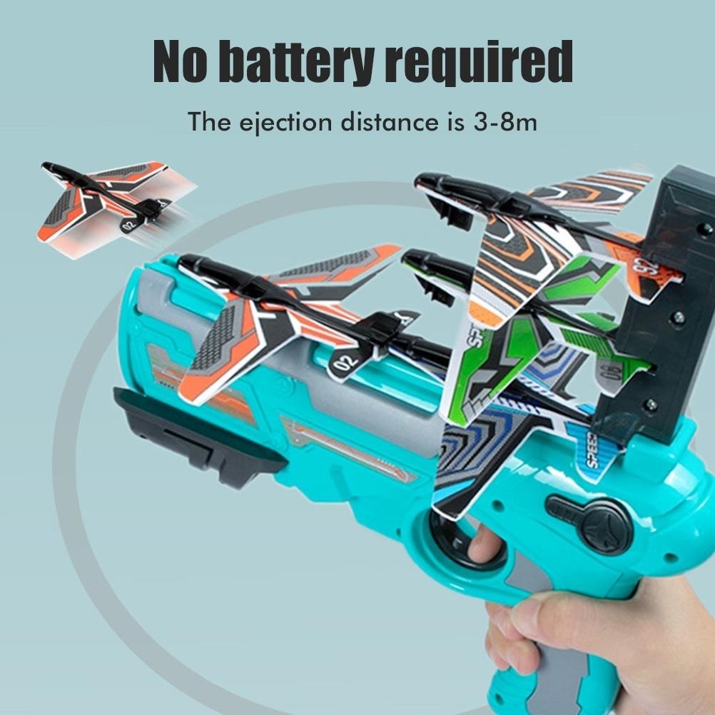 Toy Airplane Shooter Airplane Launching Toy Foam Airplane Shooter - Image 7