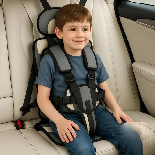 Travel Car Seat Portable Padded Harness Safety Car Seat - Image 1