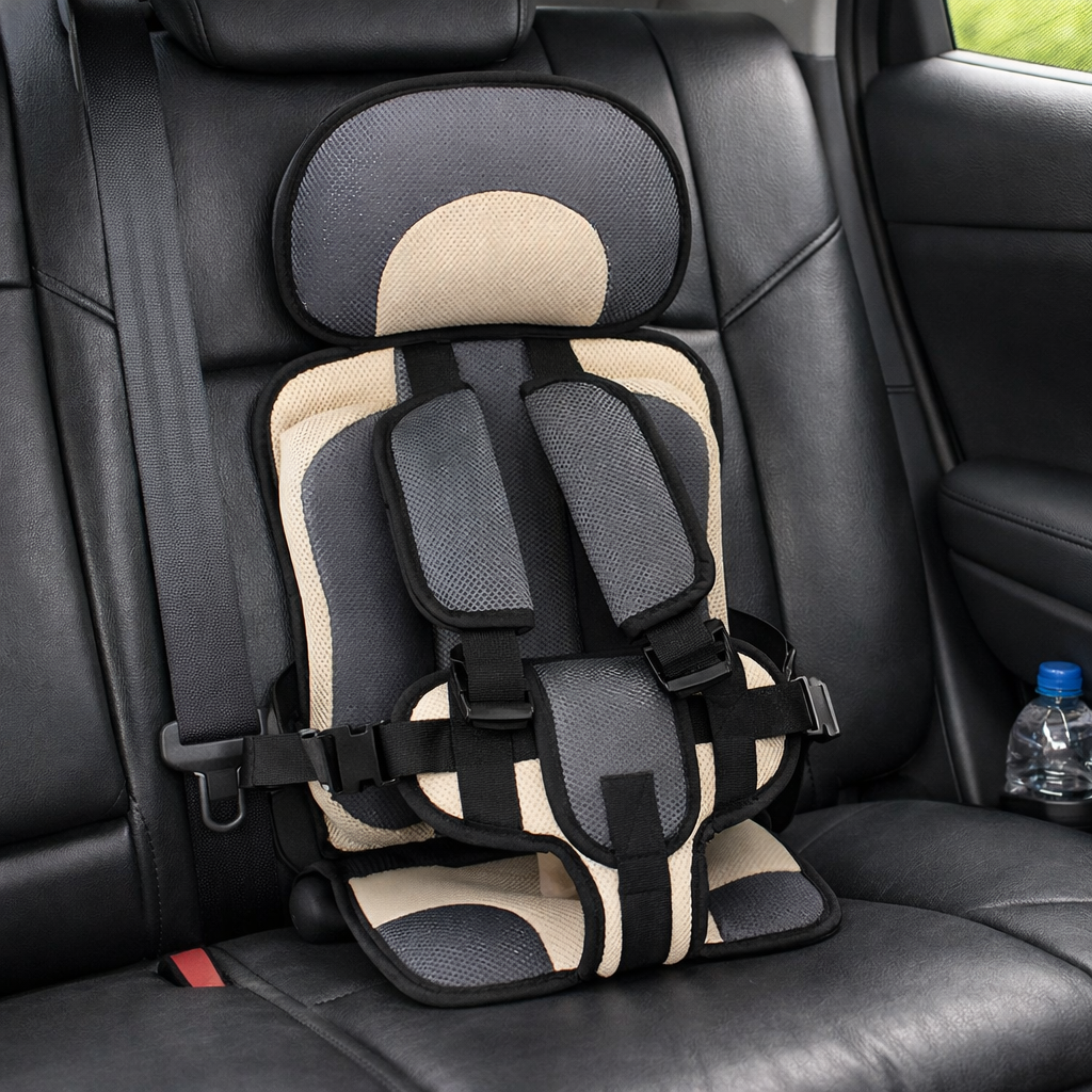 Travel Car Seat Portable Padded Harness Safety Car Seat - Image 2