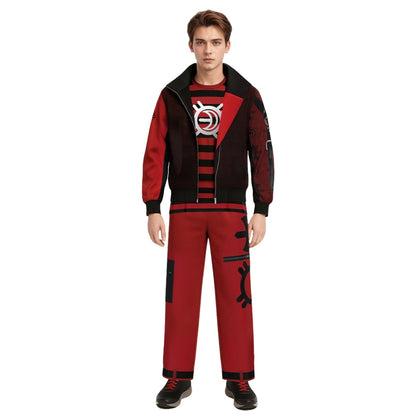 Halloween Costume Cosplay Outfit Gothic Dark Hero Character Set