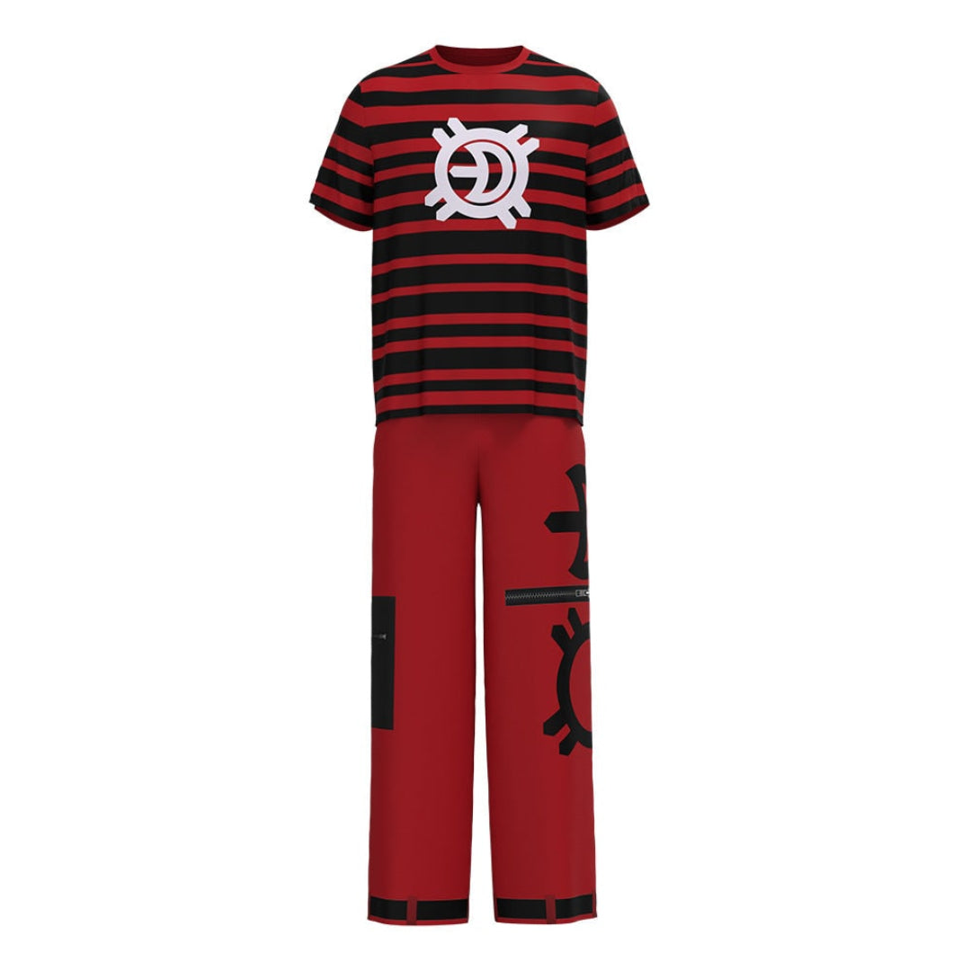 Halloween Costume Cosplay Outfit Gothic Dark Hero Character Set