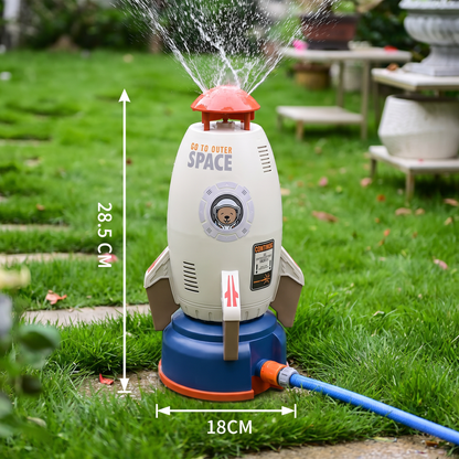 Water Sprinkler Toy Children's Sprinkler Outdoor Water Toy Rocket Water - Image 5