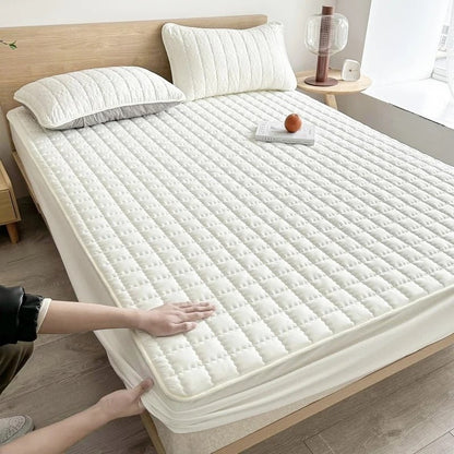 Waterproof Mattress Protector Soft Quilted Bedding Cover Comfort - Image 10