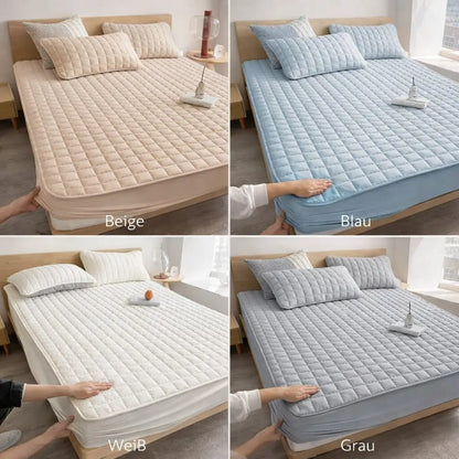 Waterproof Mattress Protector Soft Quilted Bedding Cover Comfort - Image 2