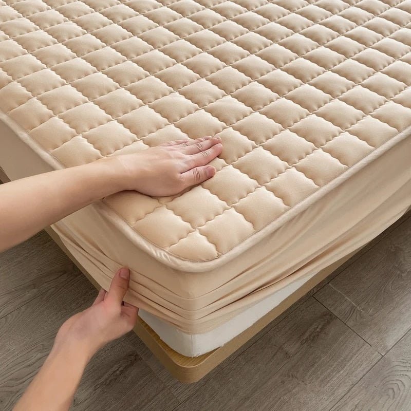 Waterproof Mattress Protector Soft Quilted Bedding Cover Comfort - Image 8