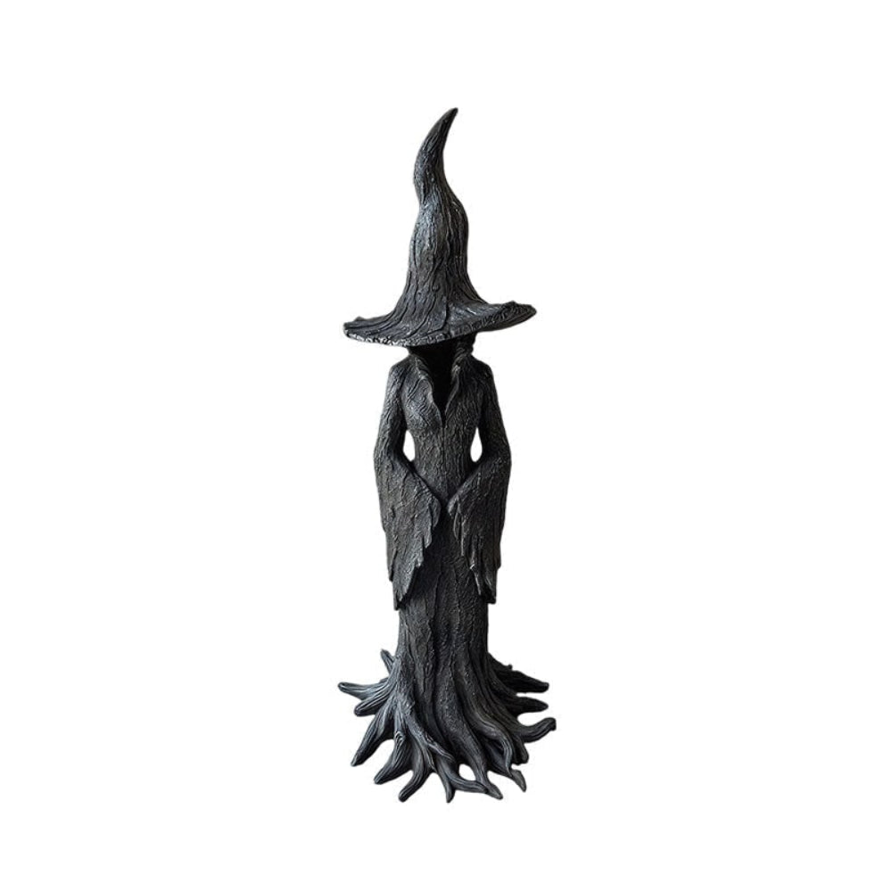 Witch Figurine Home Decoration Black Color - Image 1