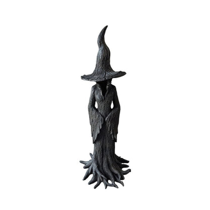 Witch Figurine Home Decoration Black Color - Image 1