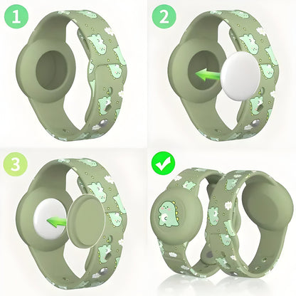 Women's Kids GPS Tracker Silicone Wristband Adjustable Design - Image 11