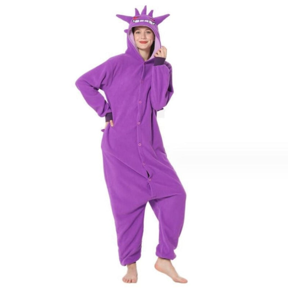 Women's Kids Onesie pocket monsters Adults Sleepwear Costume Cosplay - Image 1
