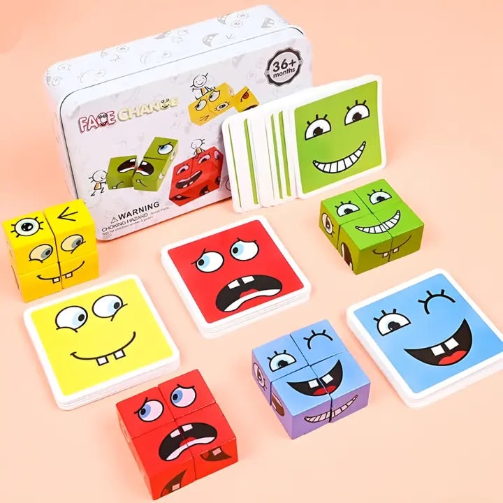 Wooden Stacking Blocks Toy Sorting and Learning Ages 3+ - Image 4
