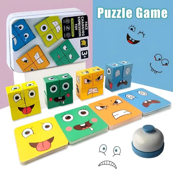 Wooden Stacking Blocks Toy Sorting and Learning Ages 3+ - Image 5