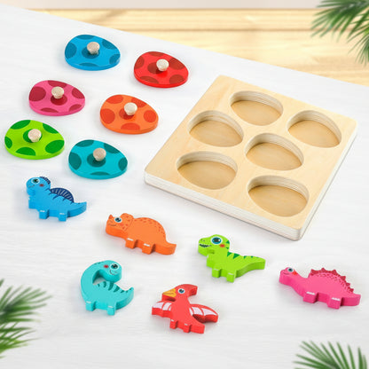 Juguete de Clasificación de Formas Rompecabezas de Madera para Niños Juego de Aprendizaje